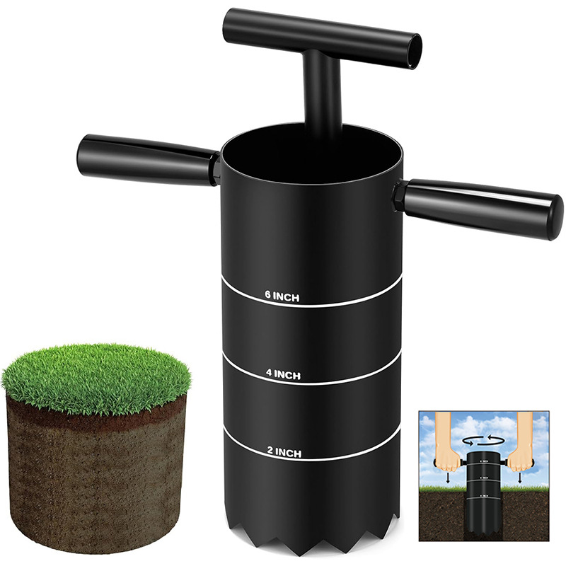 Golf Equipment Essentials - Alat Pemotong Lubang Golf Baja Portabel