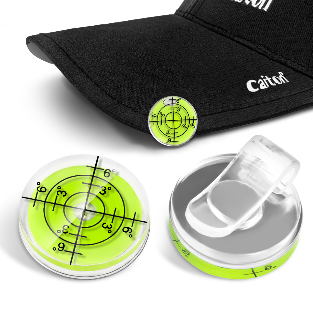 Ball Marker Set - Caiton klip topi Golf magnetik &