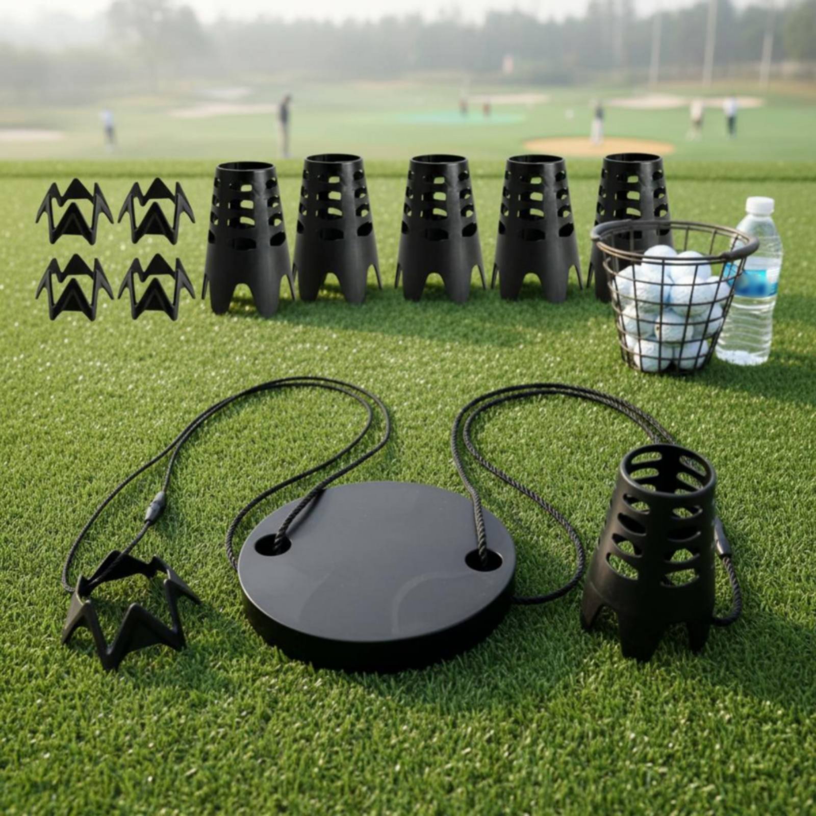 Golf Equipment Essentials - Set Pemberat Tee Golf Portabel untuk