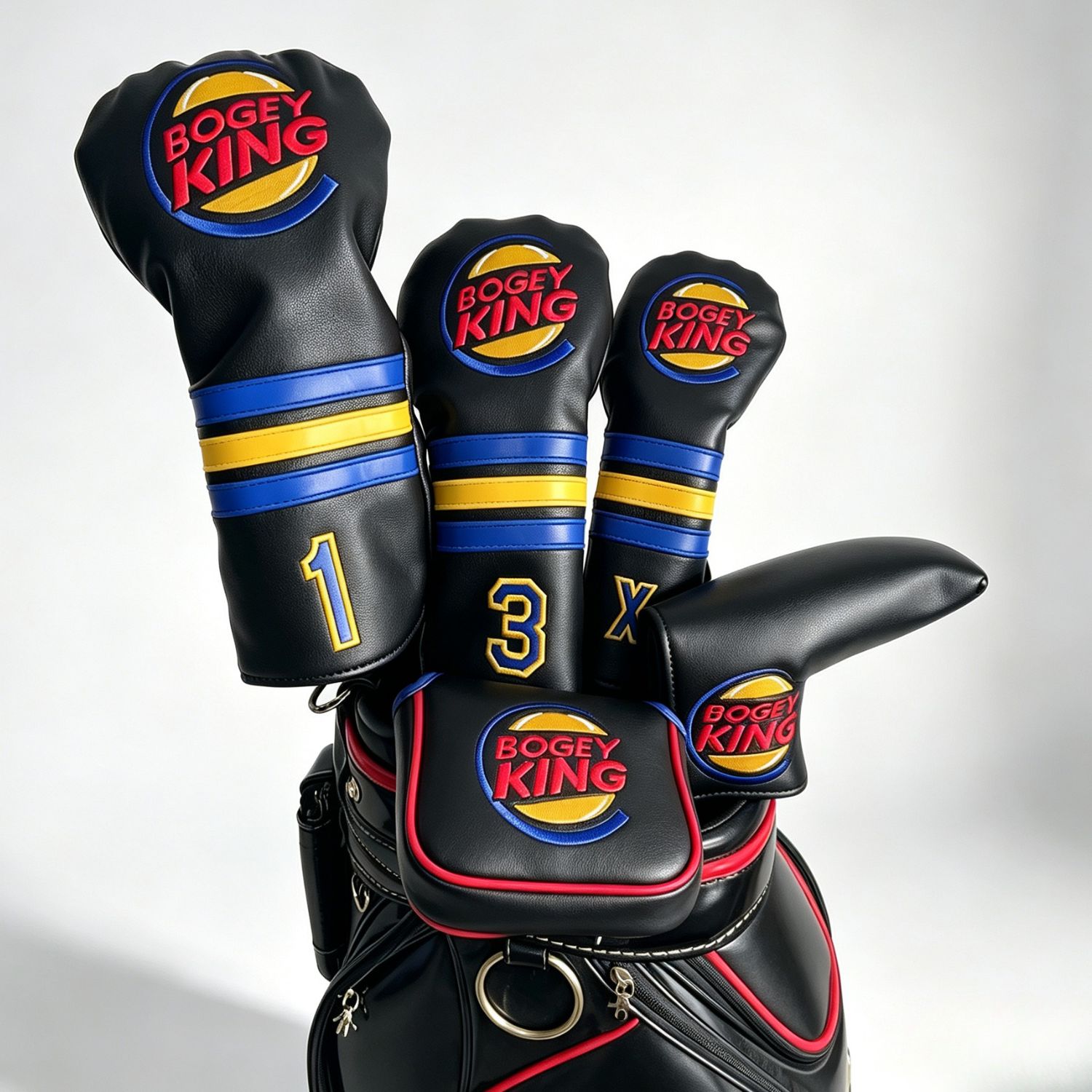 Headcover Driver - Penutup Kepala Stik Golf Lucu Bogey