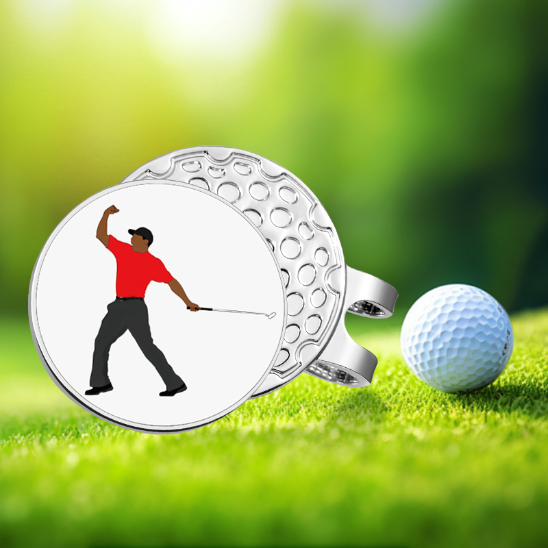 Ball Marker Set - Grosir klip penanda bola Golf magnetik,