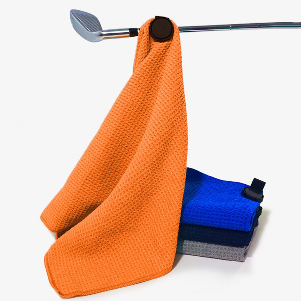 Golf Towel Waffle - Handuk Golf Serat Mikro Magnetik dengan