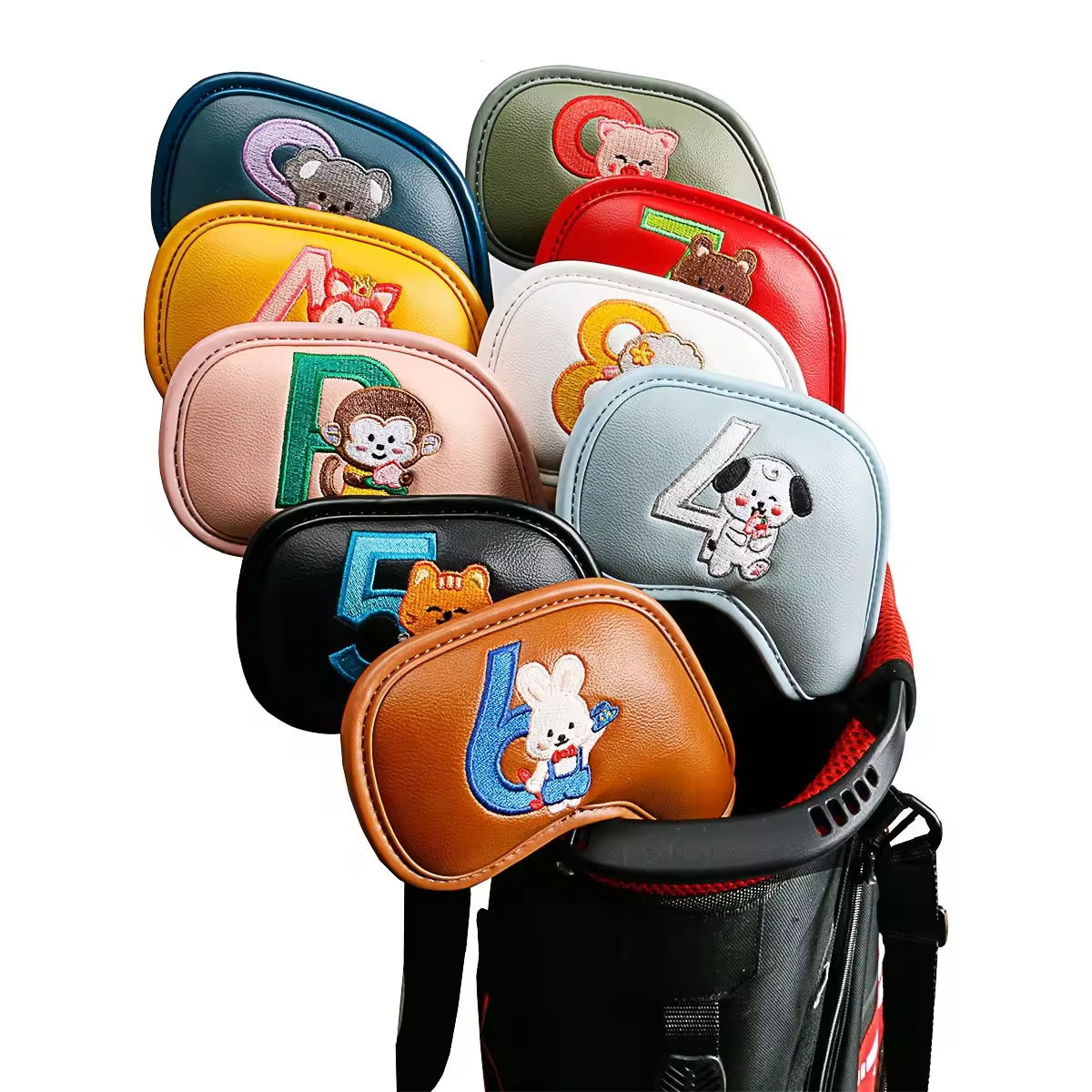 Golf Equipment Nearby - 9 Buah Penutup Kepala Tongkat Golf