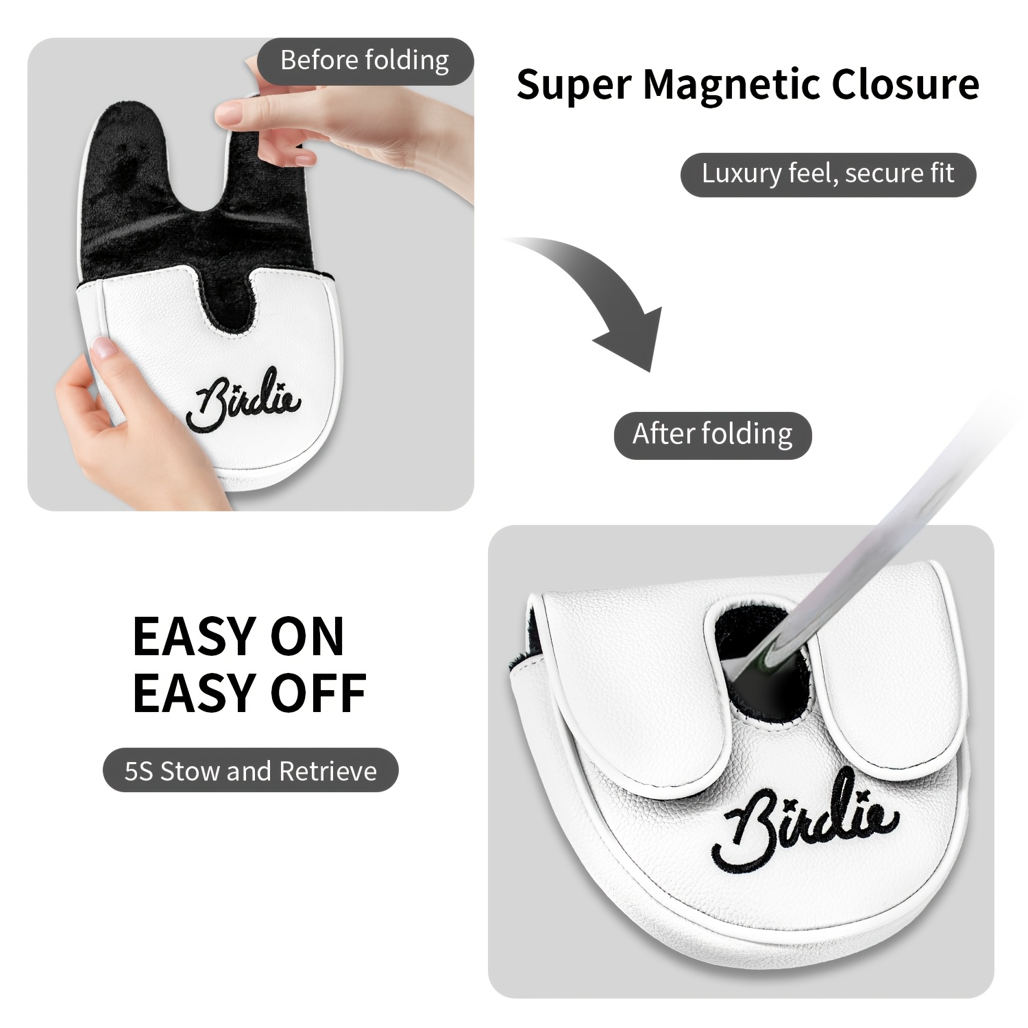 1 buah sarung kepala stik golf - Headcover Driver ulasan dan harga