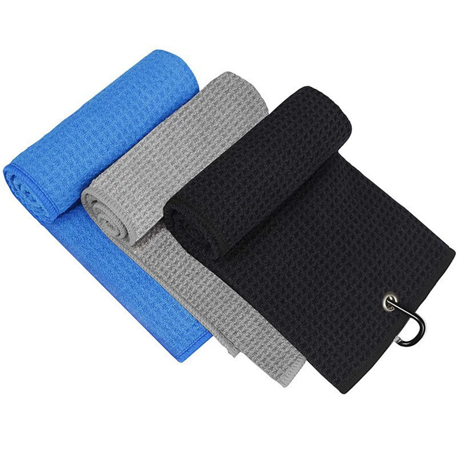 Handuk Golf Multiwarna Serat U - Golf Towel Waffle ulasan dan harga