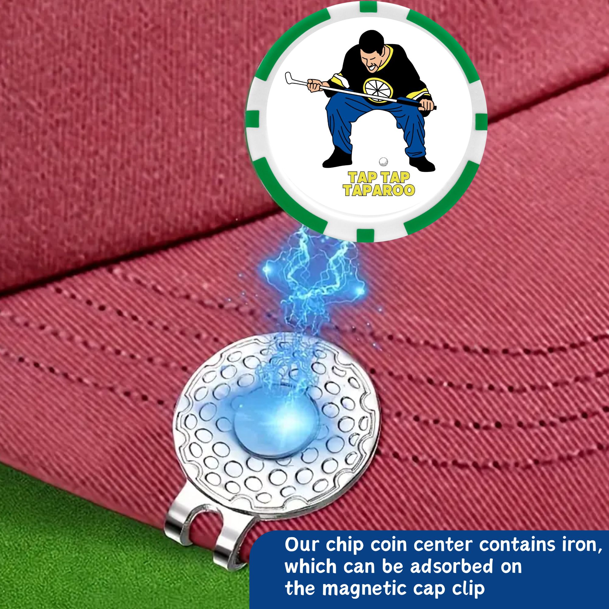 9 buah Penanda Bola Golf ABS E - Ball Marker Set ulasan dan harga