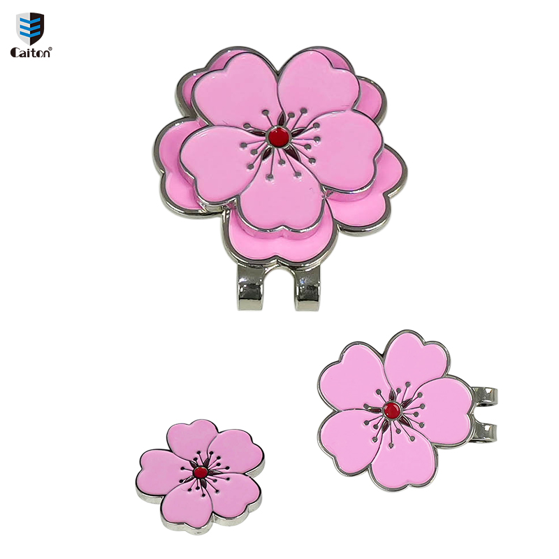 Caiton Rose Golf Hat Clip Magn - Ball Marker Set ulasan dan harga