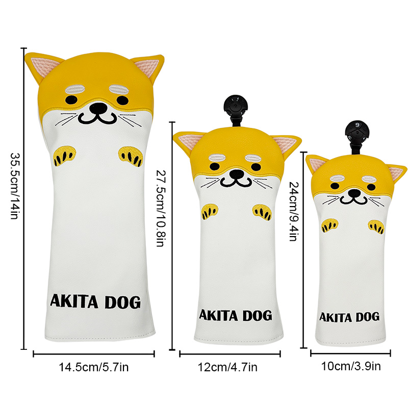 Set Penutup Kepala Stik Golf M - Headcover Driver ulasan dan harga
