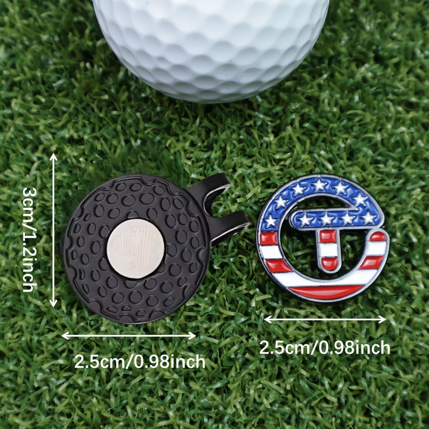 Penanda Bola Golf Bertema Bint - Ball Marker Set ulasan dan harga